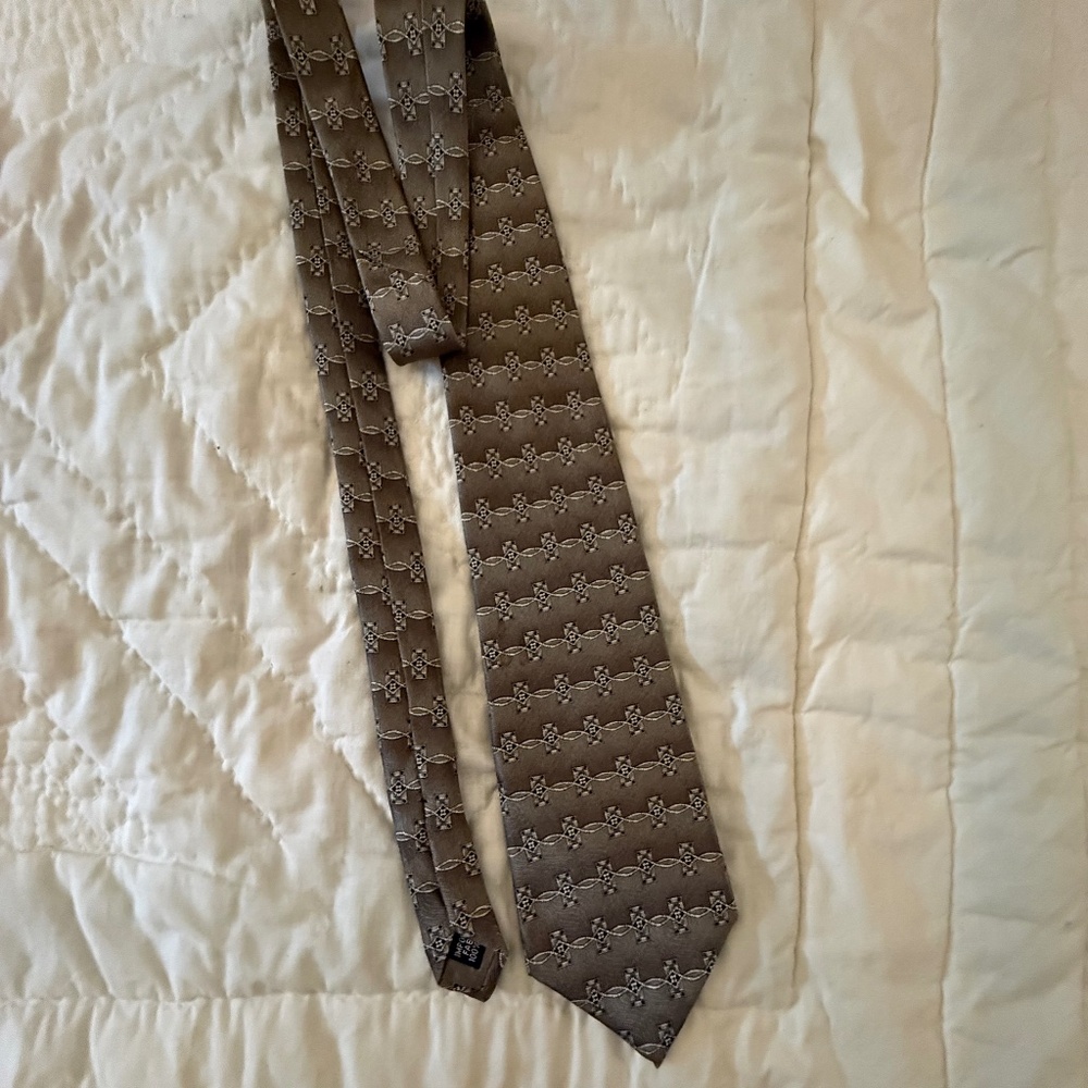 NWOT, 58", 100% SILK TIES ROUNDTREE & YORKE HANDMADE - Picture 3 of 5